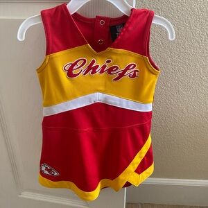 Kansas City Chiefs Cheerleader Dress for Toddler 2T